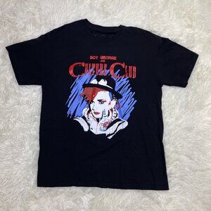 Boy George And Culture Club 2003 Black Concert T-shirt Unisex Large
